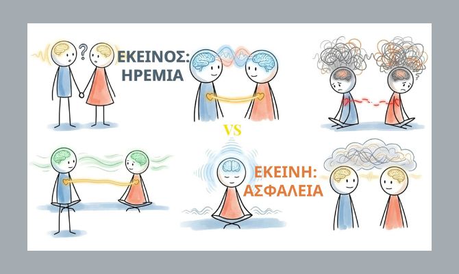 Γιατί οι άνδρες ζητούν ηρεμία και οι γυναίκες ασφάλεια; Η νευροβιολογία των σχέσεων εξηγημένη απλά